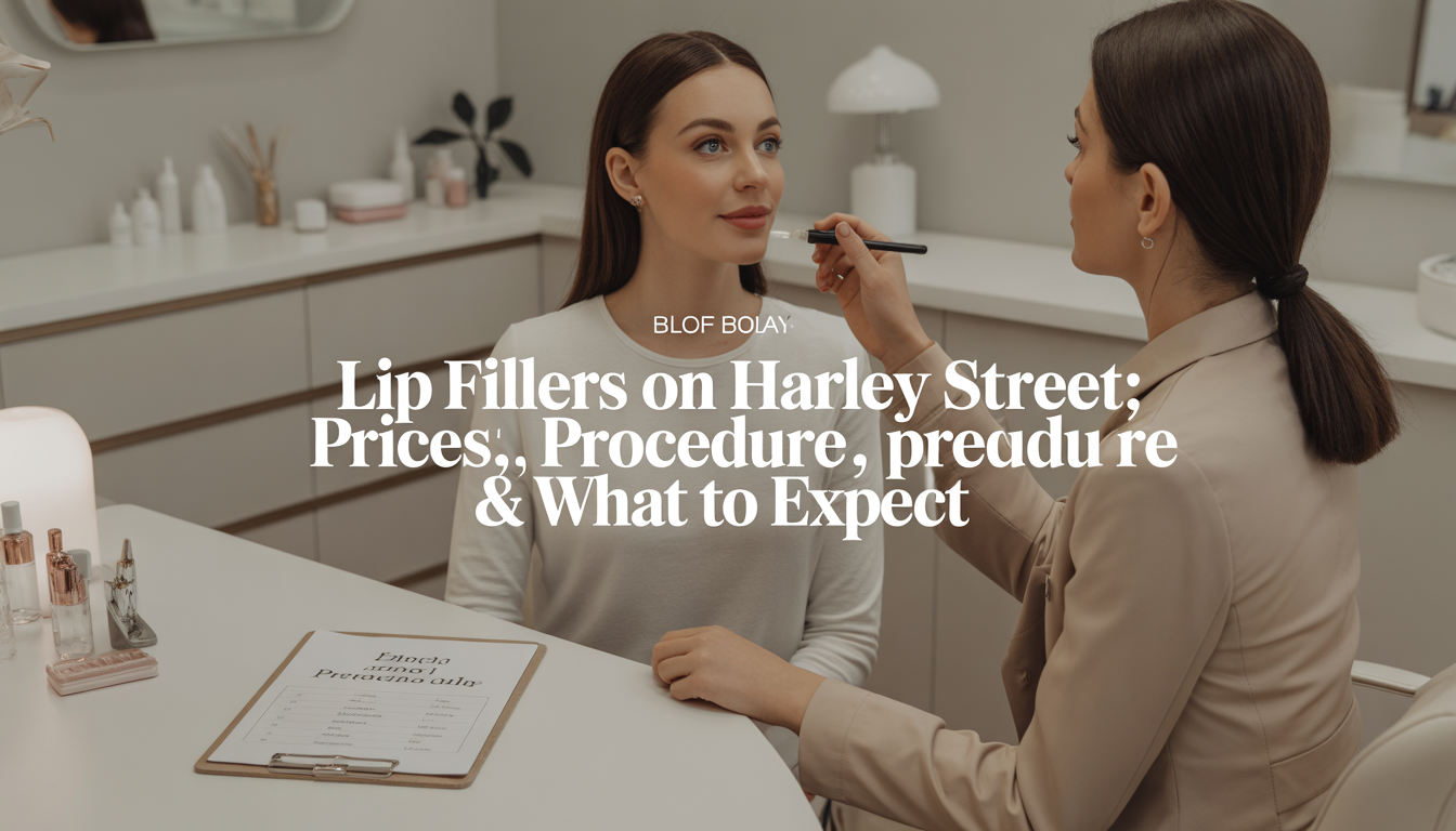 Lip Fillers on Harley Street: Prices, Procedure & What to Expect