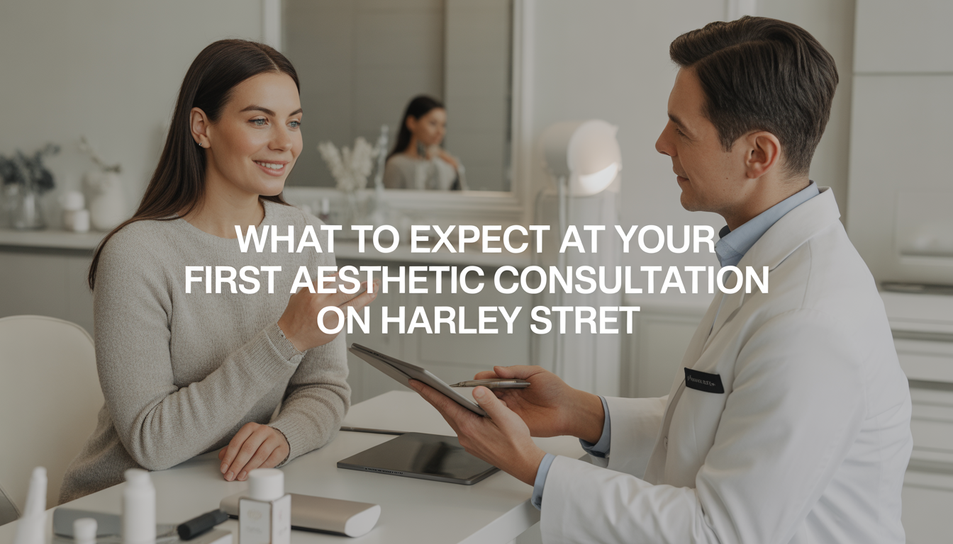 What to Expect at Your First Aesthetic Consultation on Harley Street